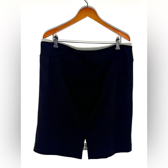 VGC US 18 Reitmans Plus Black and White Pencil Skirt - Picture 2 of 4